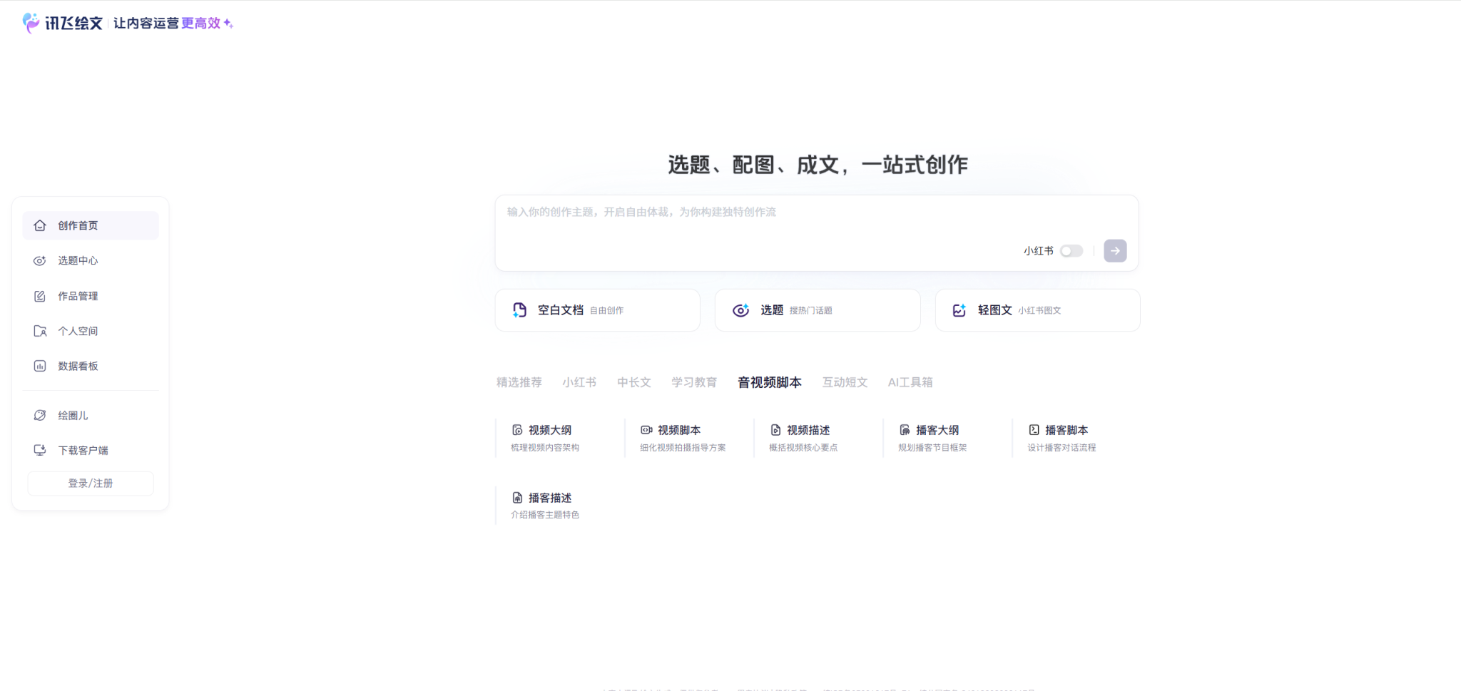 讯飞绘文:开启智能写作新纪元,让创作触手可及